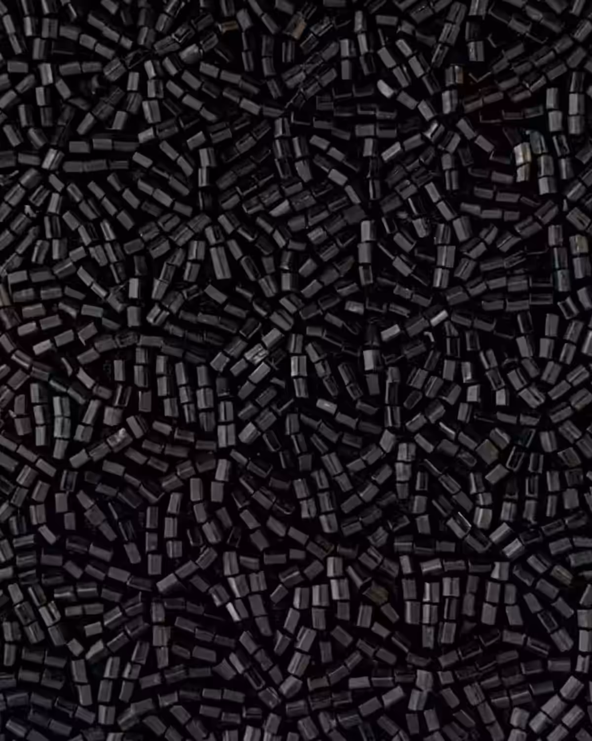 Beaded black purse,full length with chain strap